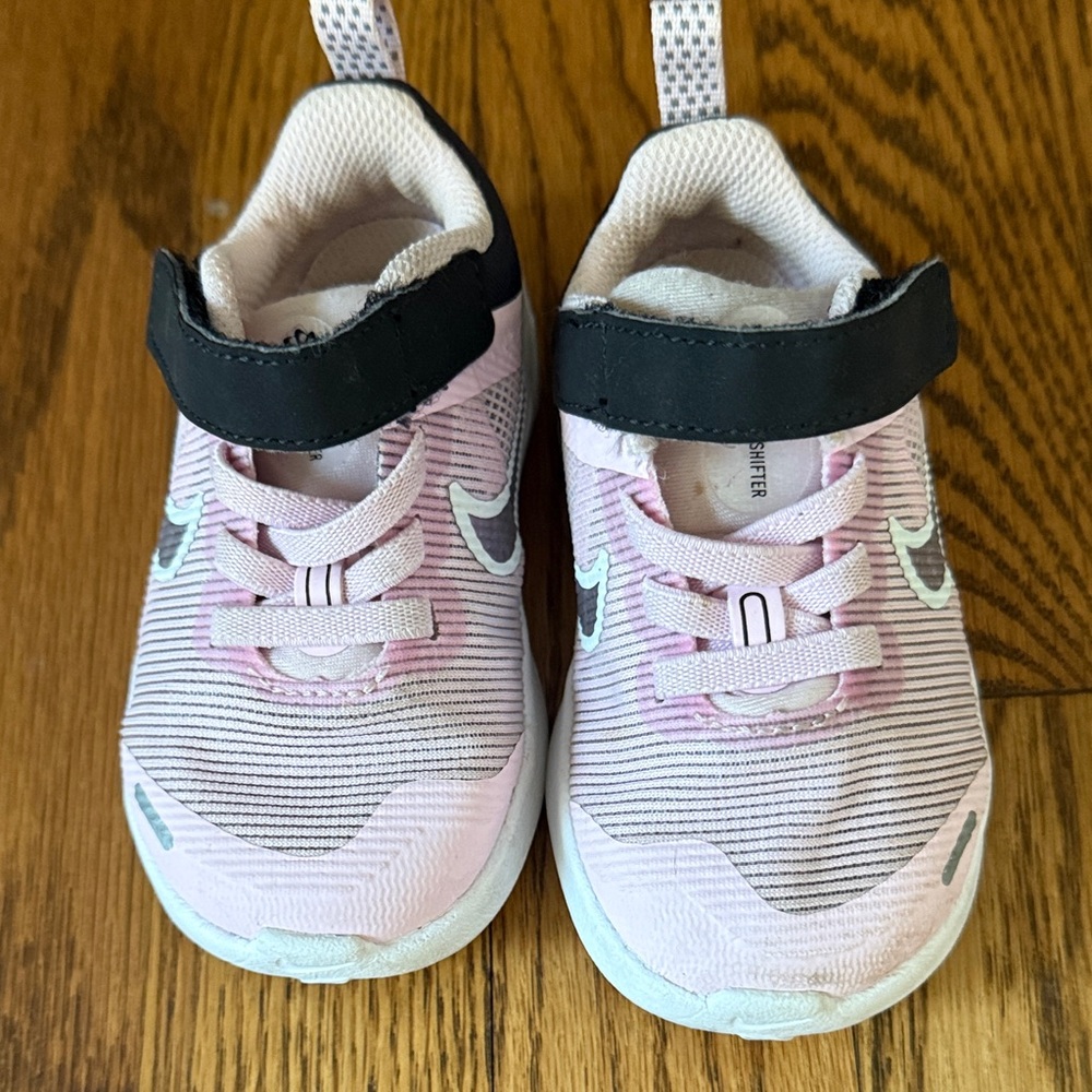 Nike Downshifter Toddler Girls Sneakers Size 5C Pink Black